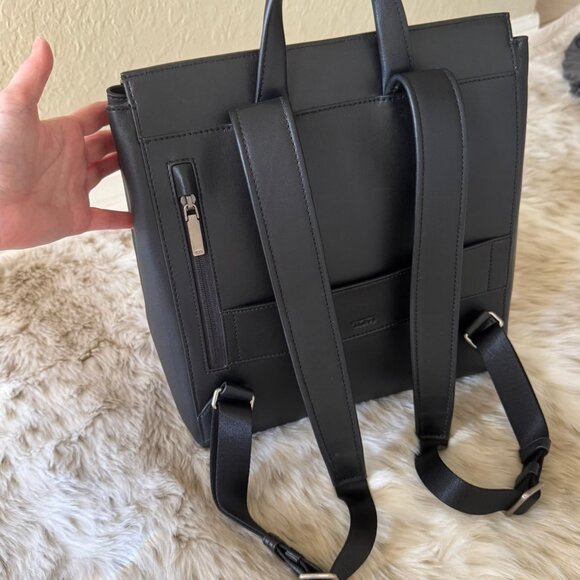 TUMI Mariella Pheobe Laptop Business Backpack European Leather - Picture 3 of 11